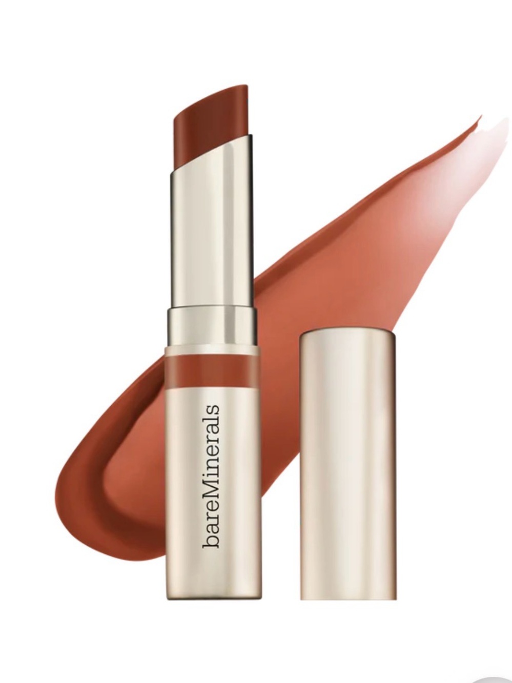 bareMinerals Matte Lipstick — Warm Terracotta Brown